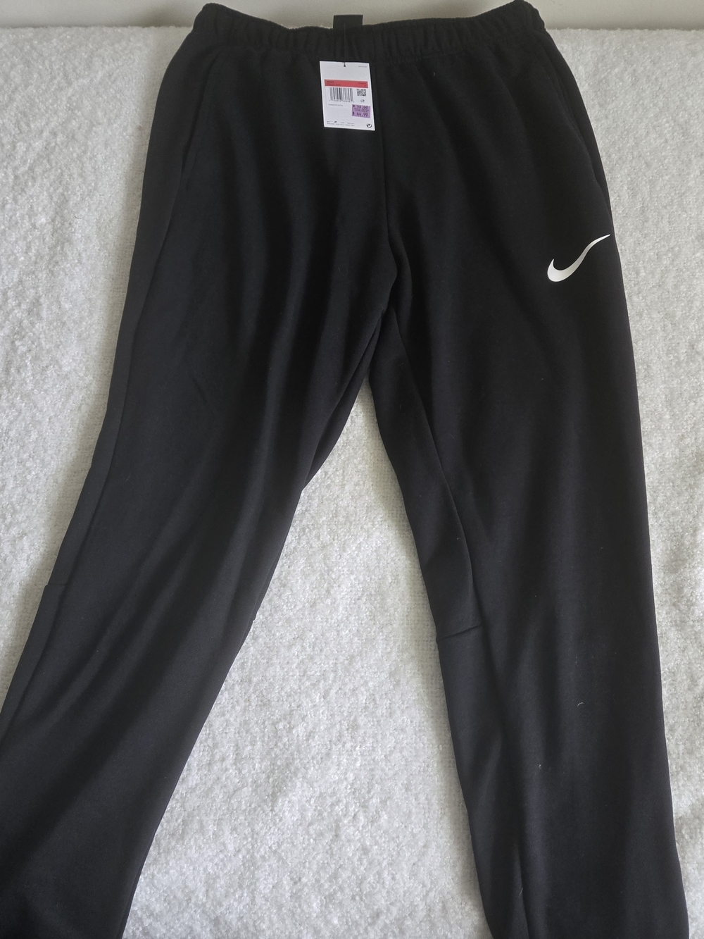 Nike Track Pants Adult Large Black Swoosh NWT!